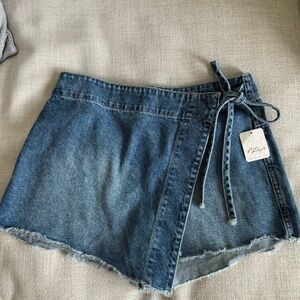 Free People Emmy Denim Skirt - new with tags